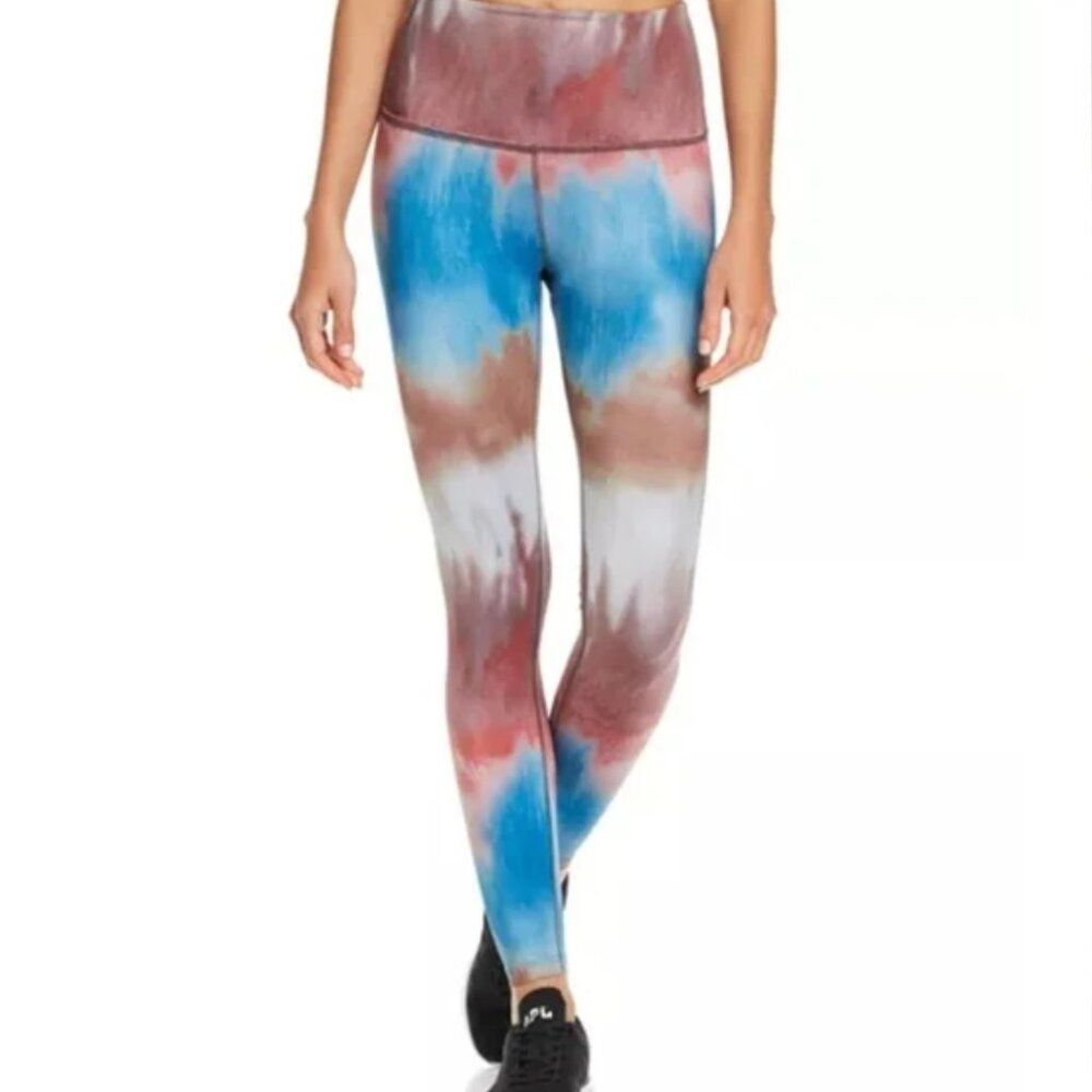 Beyond Yoga Womens Lux Mantra High‎ Waisted Colorful Leggings Sz Medium